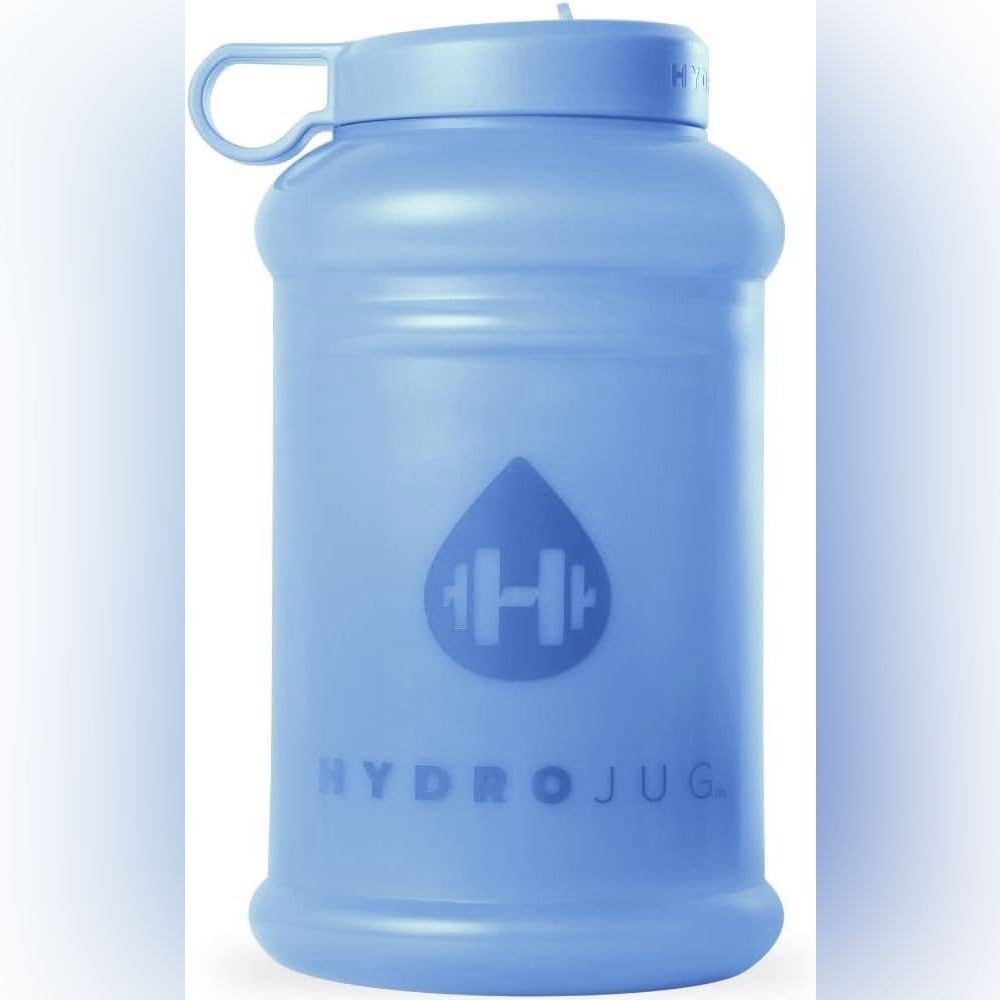 NWOT HydroJug Pro 73oz Large Water Bottle Travel Outdoor Workout Handle Sky Blue